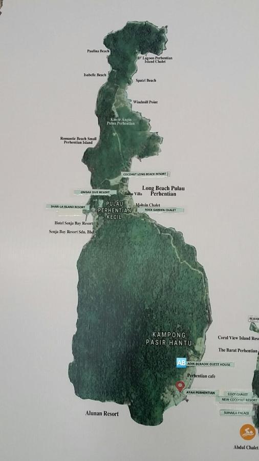 Perhentian Ab Guest House Kampong Pasir Hantu Εξωτερικό φωτογραφία